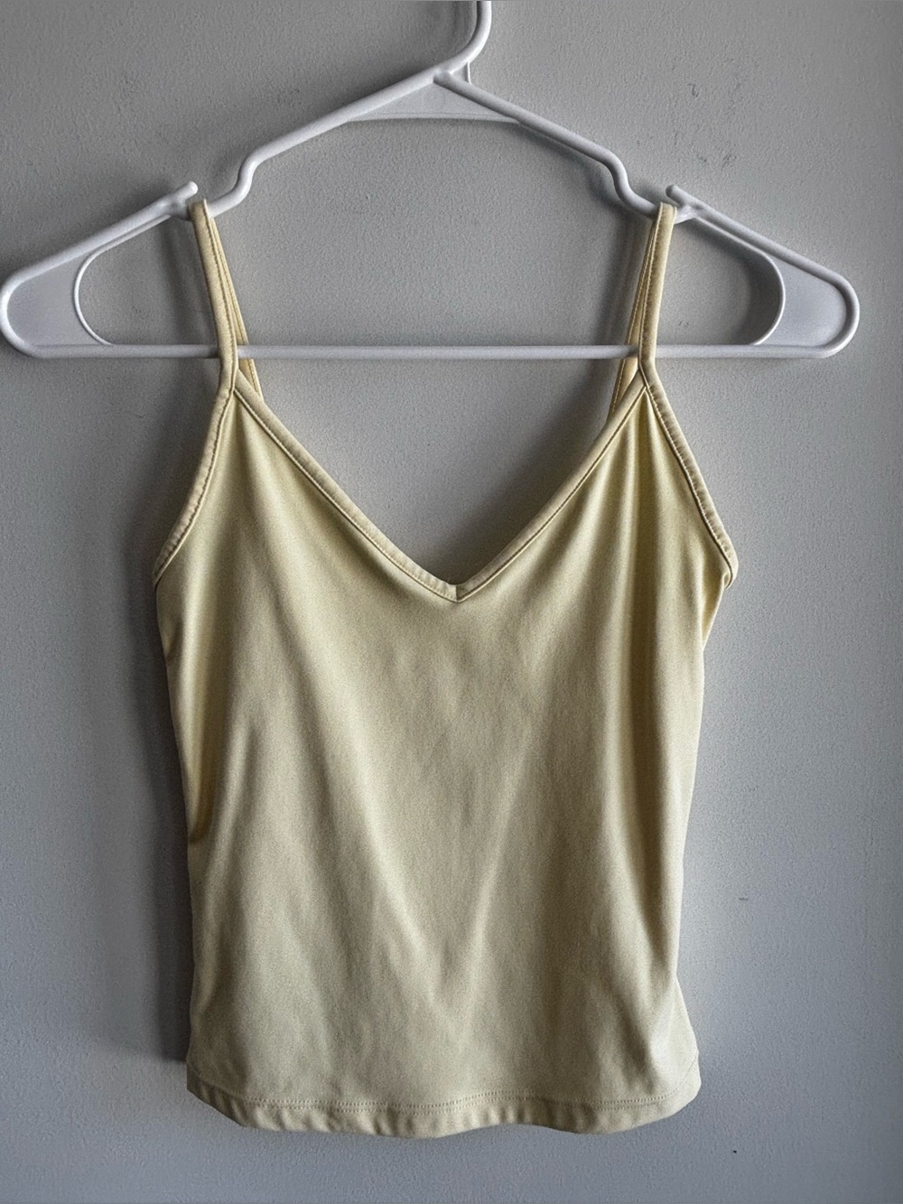 Garage Yellow Ribbed V-Neck Cropped Button Cardigan - Picture 3 of 6